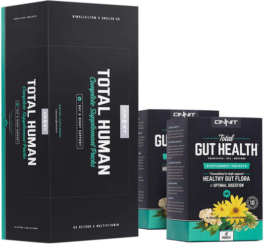 ONNIT Total Human + Total Gut Health Stack