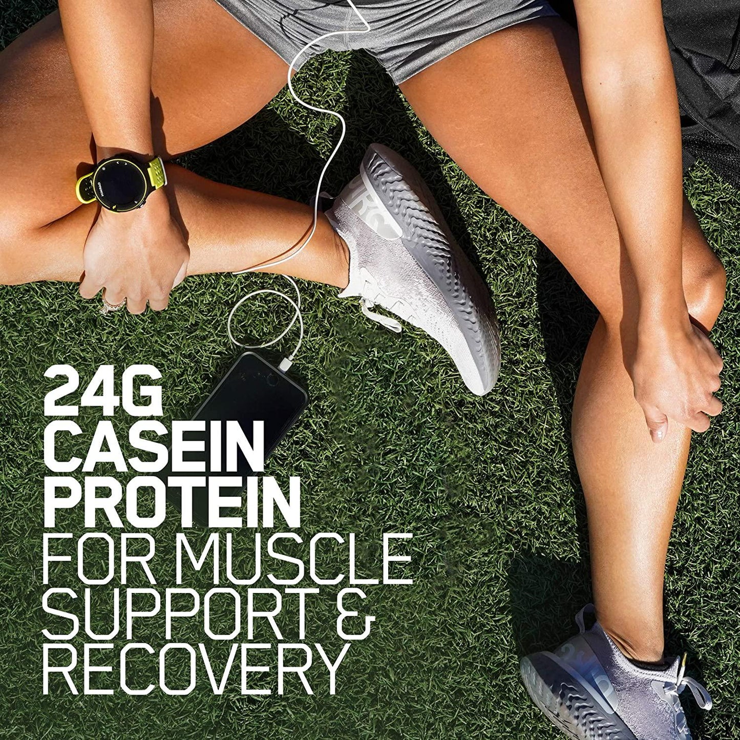 OPTIMUM NUTRITION Gold Standard 100% Casein Protein Powder, Naturally Flavored French Vanilla, 1.81 kg (Pack of 1), 1031836