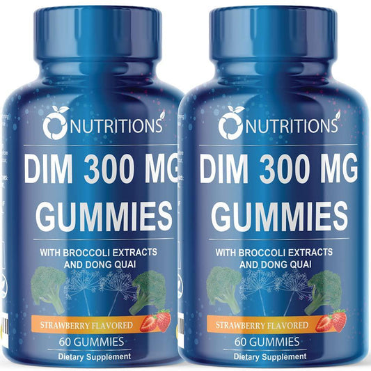 O Nutritions DIM 300 Complex Gummies (2 Pack)