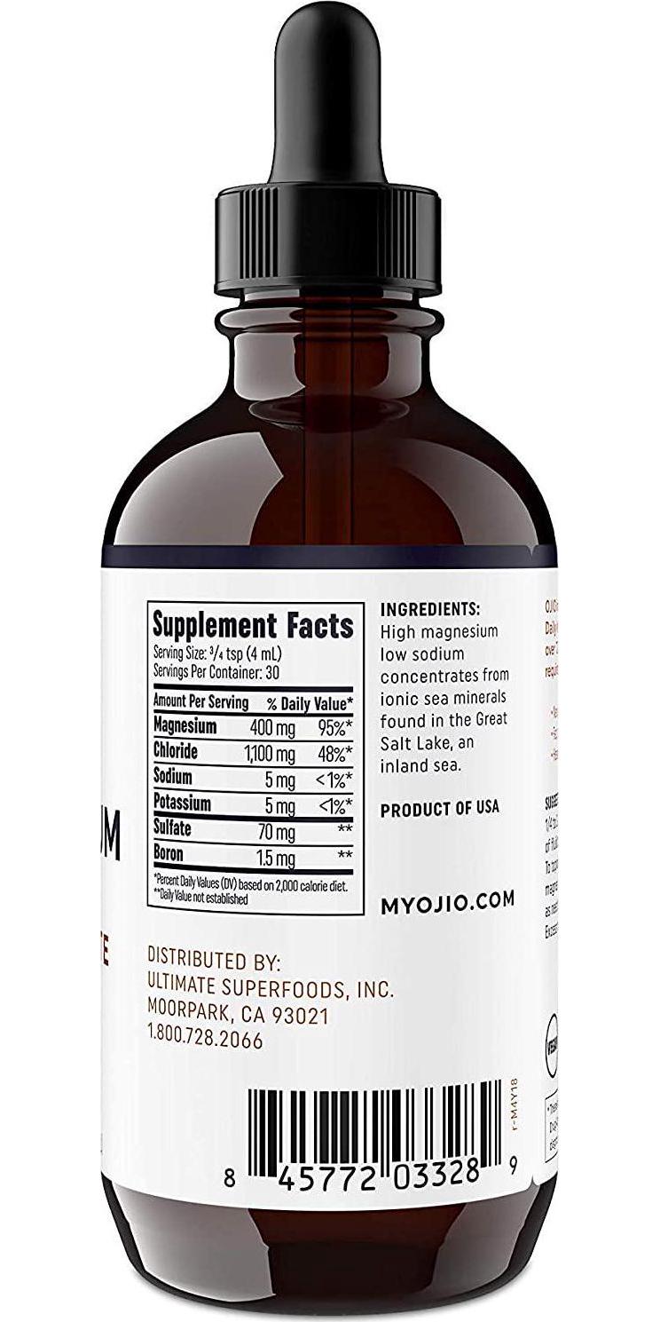 Ojio - Ionic Magnesium Concentrate - 4 fl. oz.