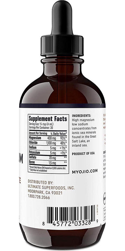 Ojio - Ionic Magnesium Concentrate - 4 fl. oz.