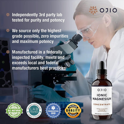 Ojio - Ionic Magnesium Concentrate - 4 fl. oz.