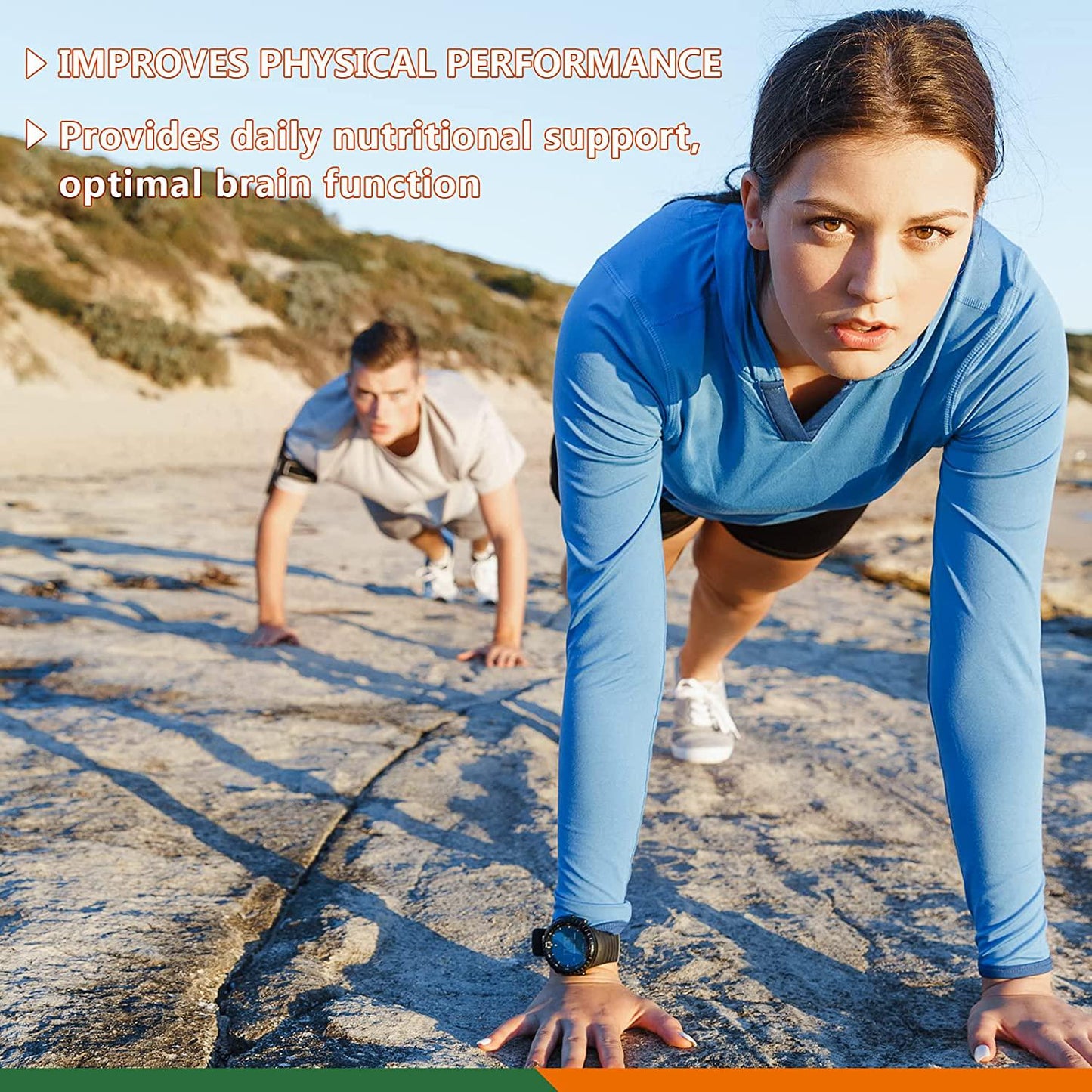 Omega 3, Phosphatidylserine, Bacopa Monnieri, Ashwagandha Gummies - Brain Booster, Immune Support - Brain Support Supplement for Focus, Memory, Concentration, 120 Gummies