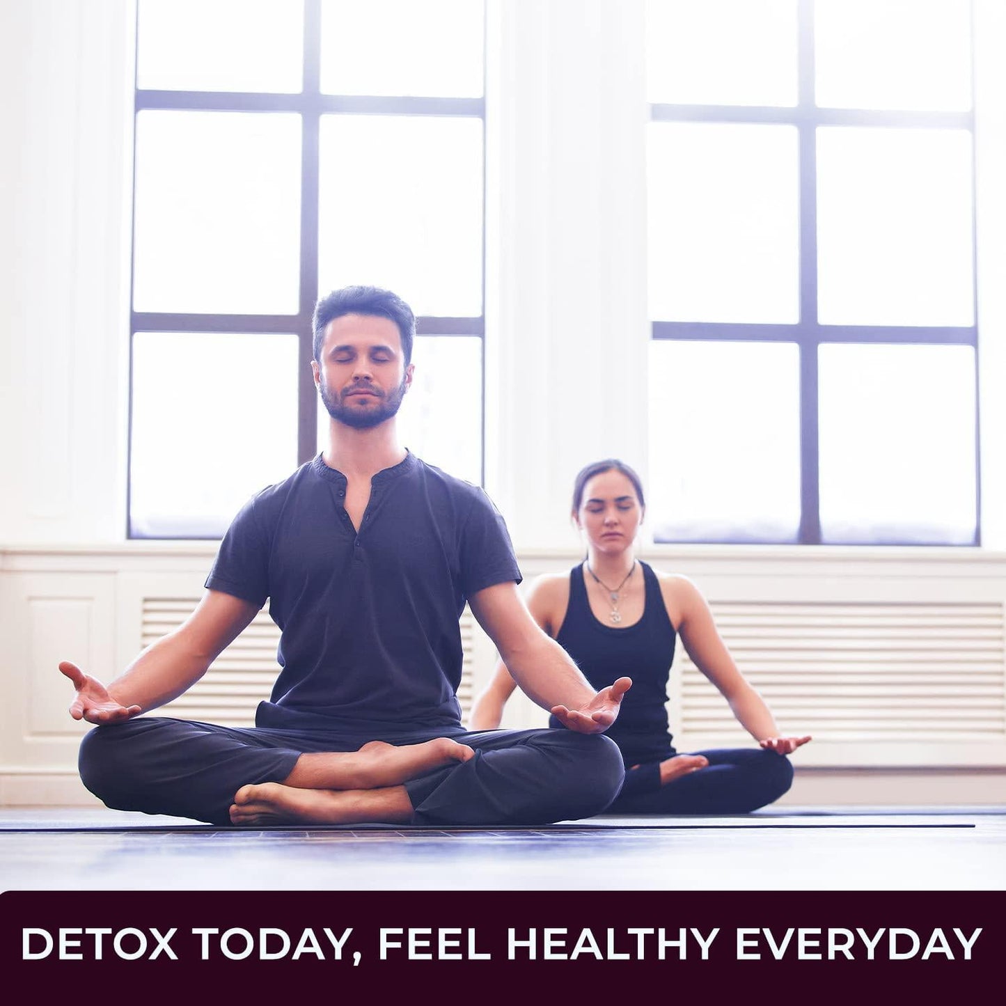 Omni Detox Cleanse Drink - Full Body Detox Juice - Grape Flavor - 100% Naturally Formulated Whole Body Detox System - Quick Body Cleanse Enriched with Vitamins and Minerals, 16 oz - Two Pack