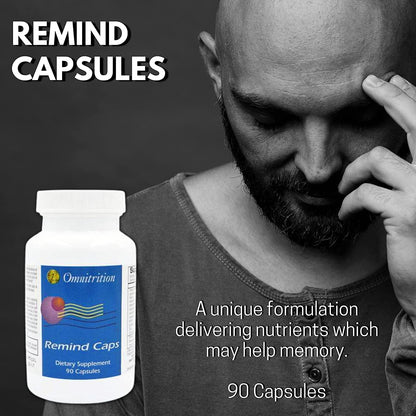 Omnitrition Remind Capsules, (90 Capsules)