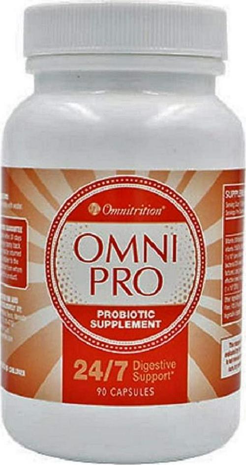 Omnitrition's Omni Pro Probiotic Supplement, 24/7 Digestive Support, 90 Capsules