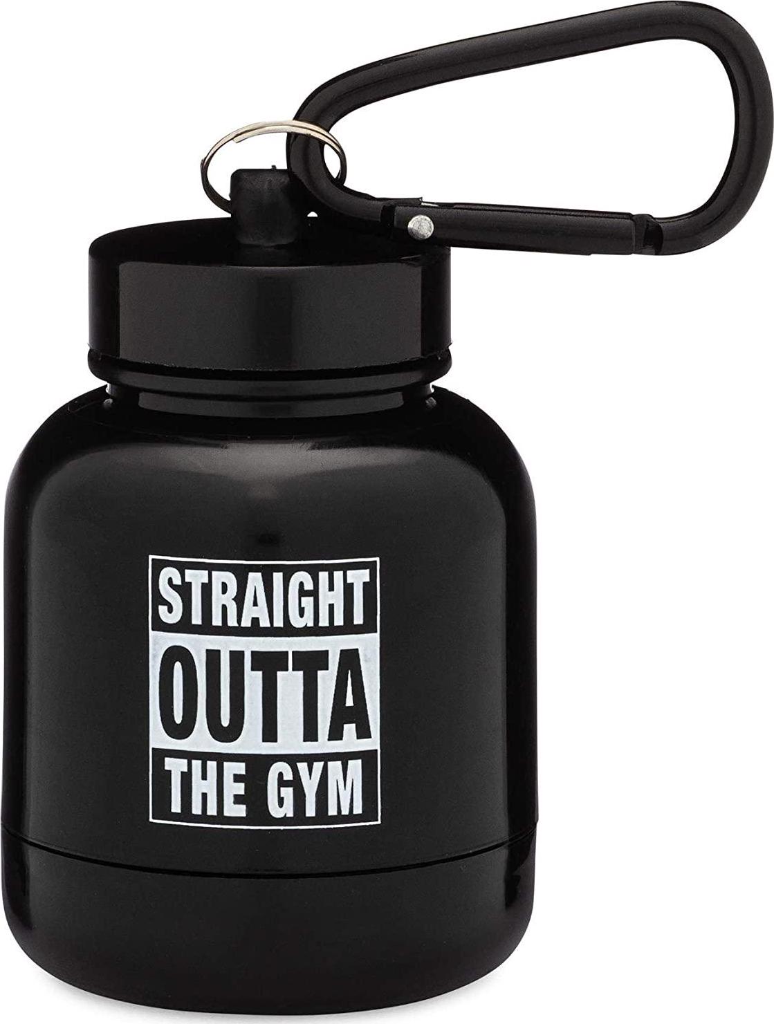 OnMyWhey - Protein Powder and Supplement Funnel Keychain, Portable to-Go Container for The Gym, Workouts, Fitness, and Travel - TSA Approved, Punny Variety 5-Pack