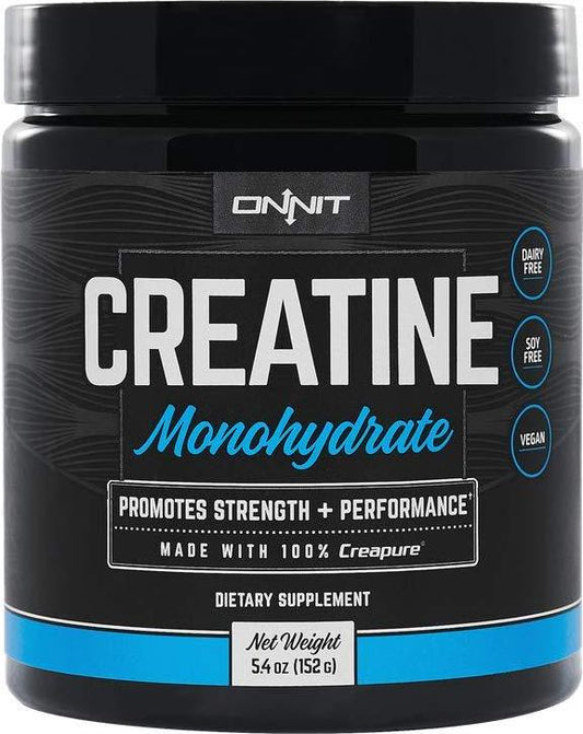 Onnit Creatine Monohydrate - 5g Per Serving (30 Serving Tub) - Pack of 4