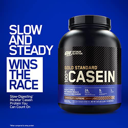 Optimum Nutrition Casein Powder, Cookies and Cream, 2 Pound