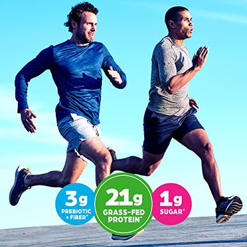 Orgain Grass Fed Whey Protein Powder, Vanilla Bean - 21g of Protein, Low Net Carbs, Gluten Free, Soy Free, No Sugar Added, Kosher, Non-GMO, 1.82 Lb (Packaging May Vary)