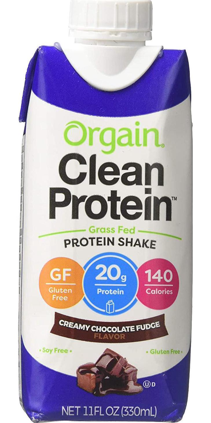 Orgain Whey Protein Shk Chocolate Fudge, 11 oz