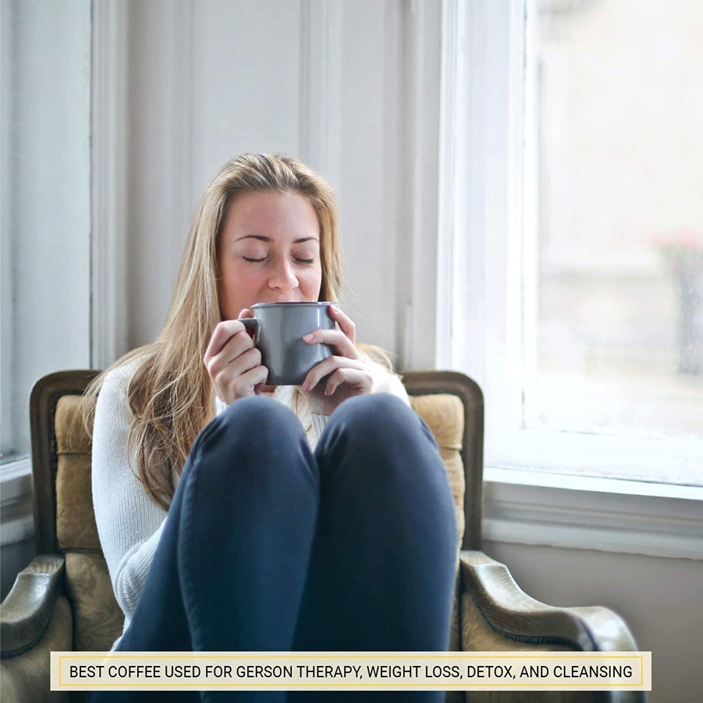 Organic Coffee Enema Coffee Gold Coffee Enema Organic by S A Wilson Enema Coffee 6- Pack with Kinara Coffee Scoop