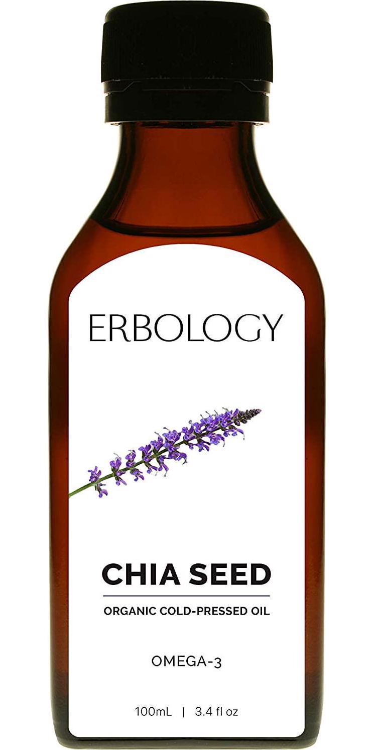 Organic Cold-pressed Chia Seed Oil 100ml - Rich in Omega-3 and Vitamin E