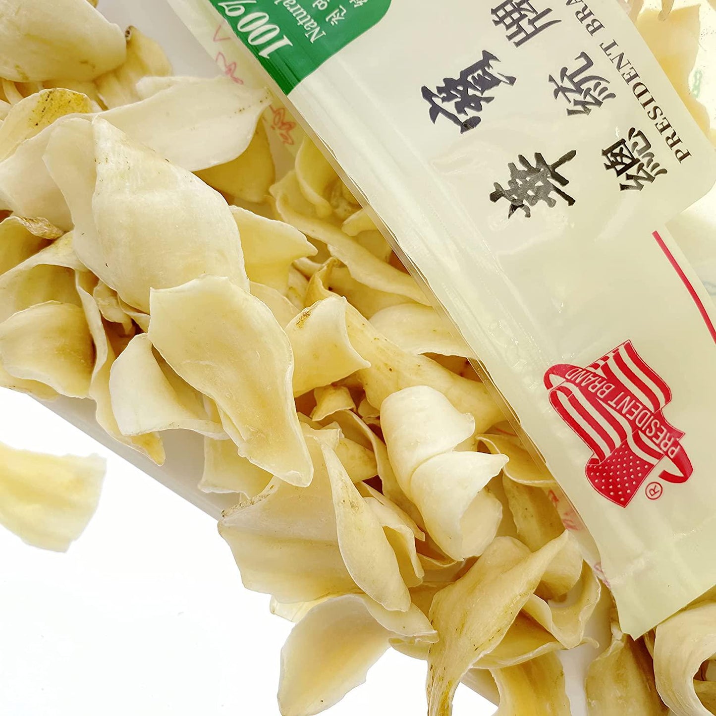 Organic Dried Lily Bulbs Bai He Bulbus Lili 百合 Dried Lily Bulb 特级龙牙百合 12oz