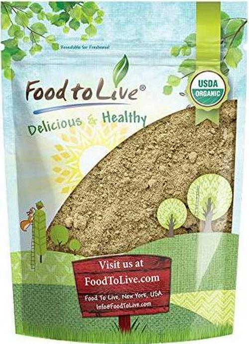 Organic Hemp Protein Powder, 4 Pounds 50% Protein, Non-GMO, Non-Irradiated, Pure, Kosher, Vegan Superfood, Rich in Iron and Fiber, Product of Canada