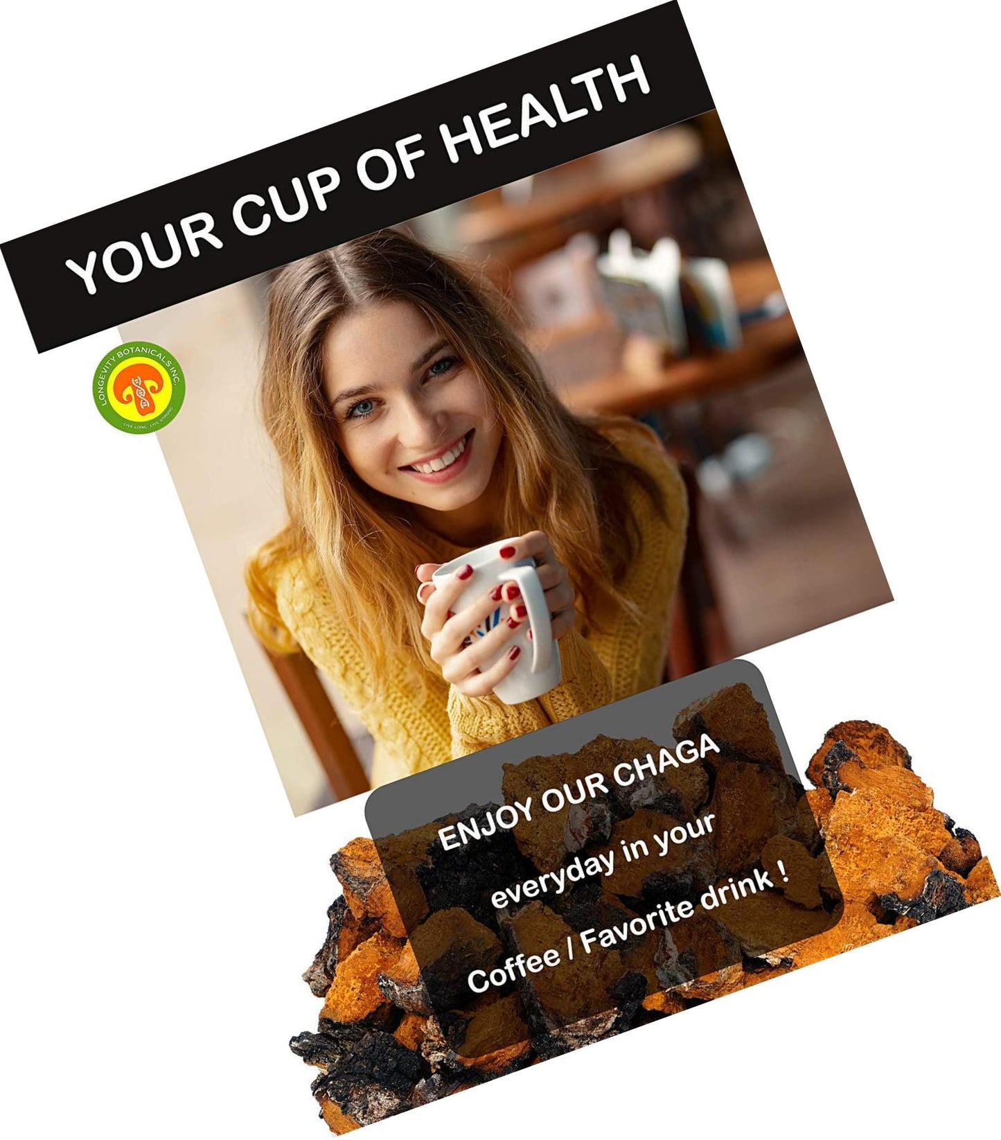 Organic Super Chaga Mushroom Powder Extract: 100 g 100% Wildcrafted Fruiting Body. Small Batch, Produced Fresh. Potent Feel The Difference!