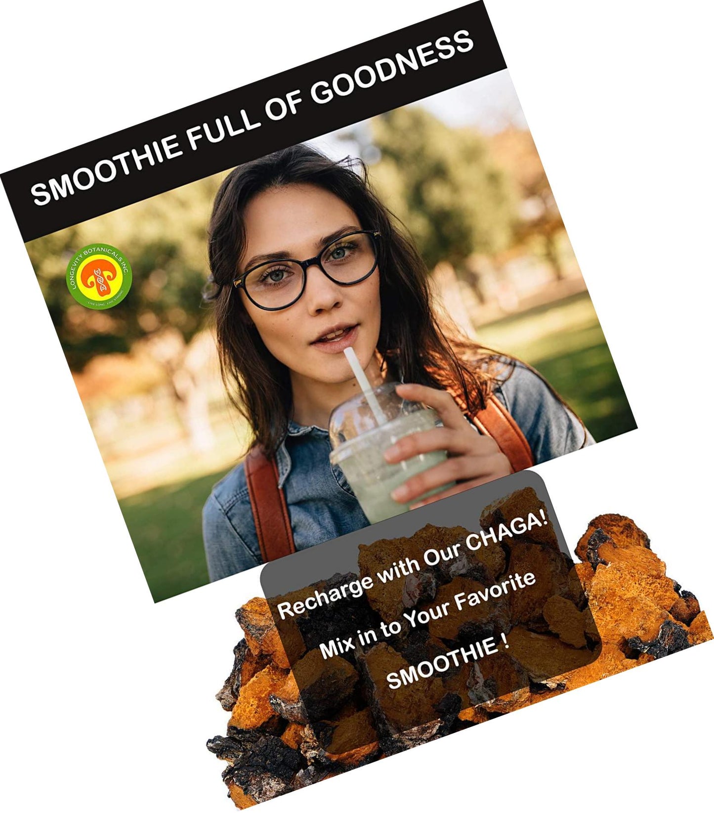 Organic Super Chaga Mushroom Powder Extract: 100 g 100% Wildcrafted Fruiting Body. Small Batch, Produced Fresh. Potent Feel The Difference!