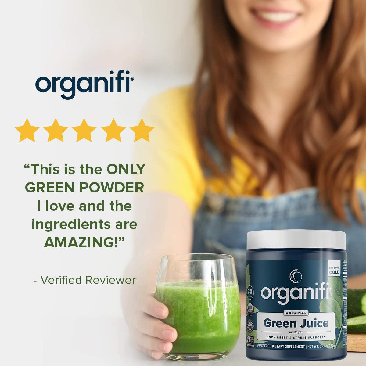 Organifi - Organic Green Juice Superfood Powder - 9.5 oz.