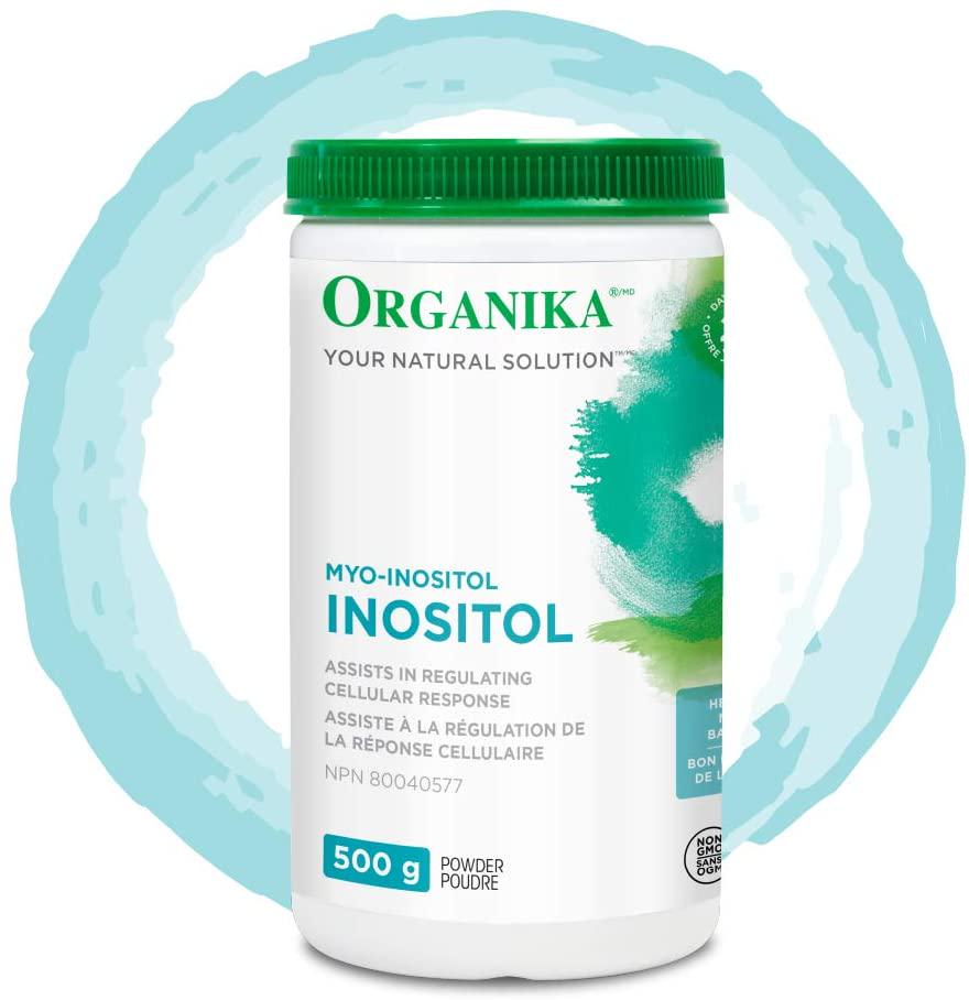 Organika INOSITOL (MYO-INOSITOL) Powder, 500 Grams
