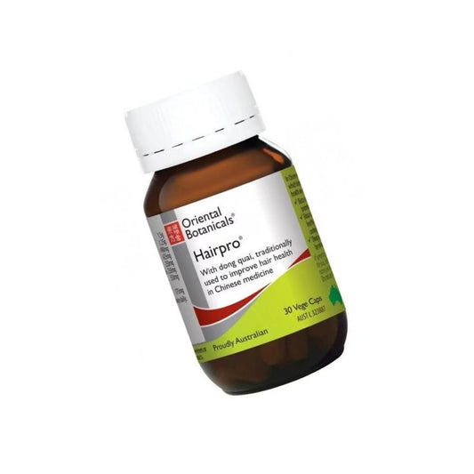 Oriental Botanicals Hairpro 30 Vege Capsules