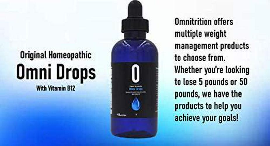 Original Omnitrition Homeopathic Omni Drops with Vitamin B12-4 oz, and Program Guide