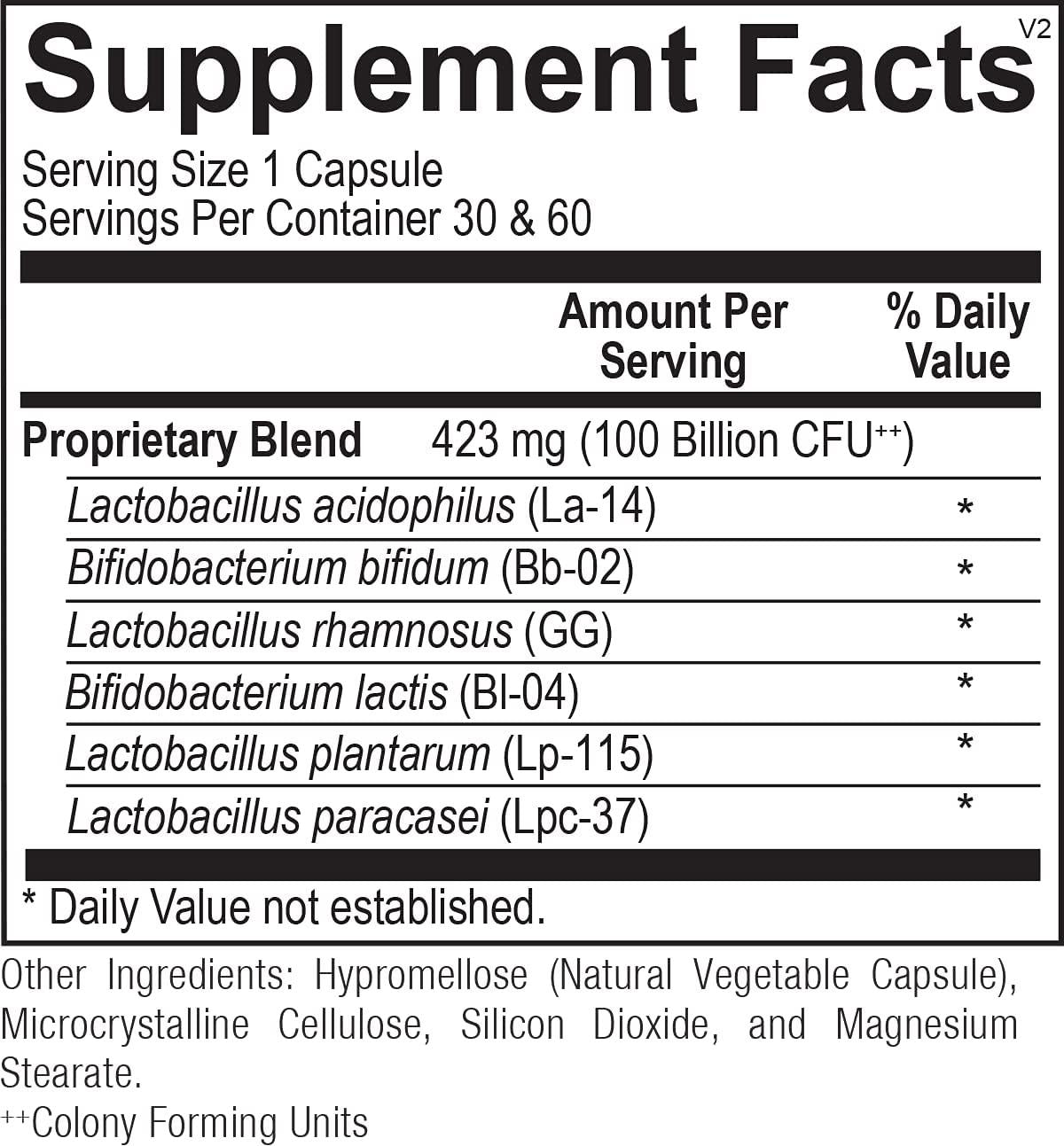 Ortho Biotic 100 (60ct)