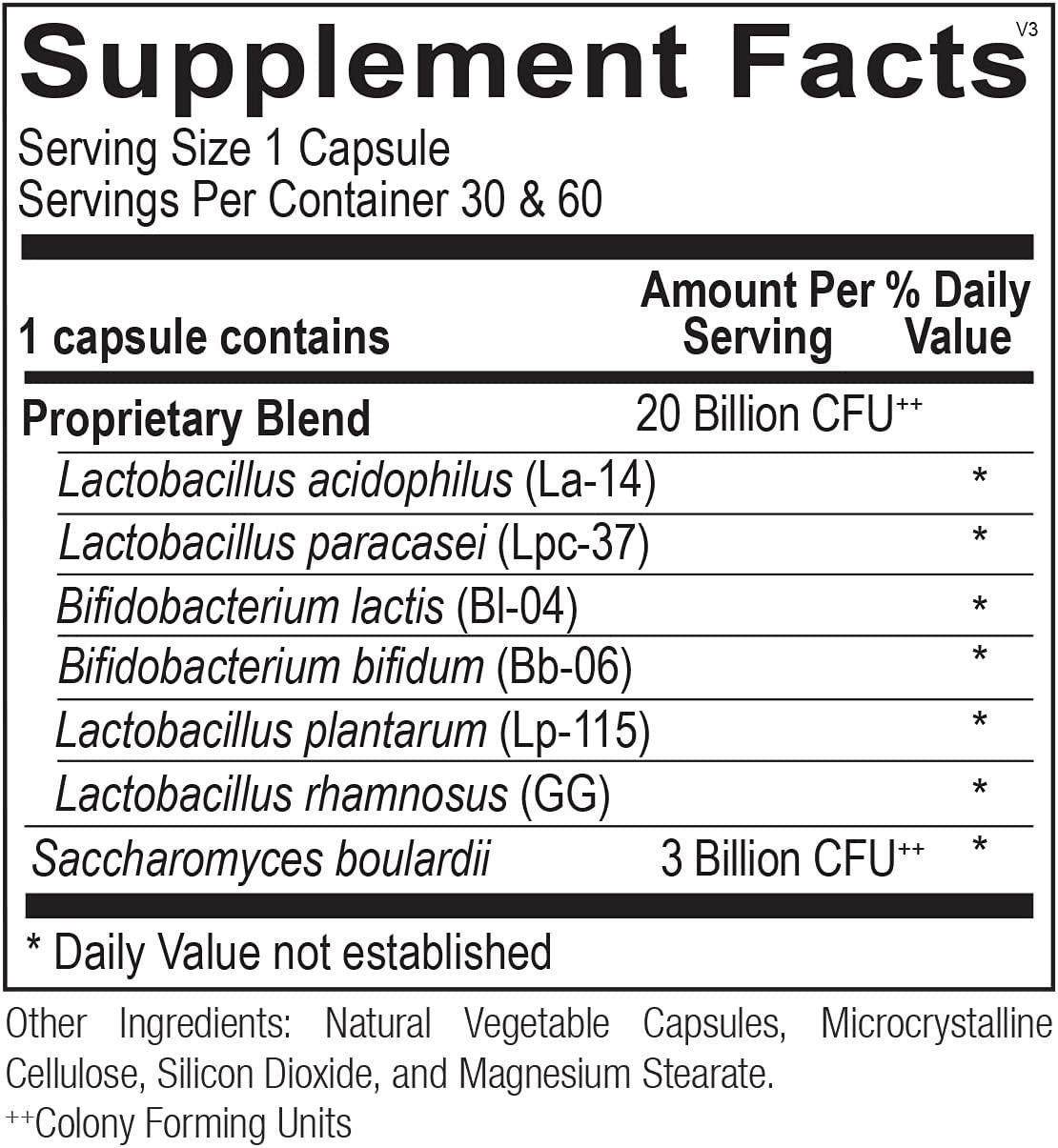 Ortho Biotic Capsules (60ct)