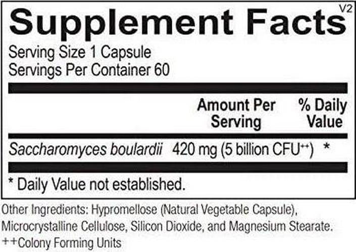 Ortho Molecular - Saccharomyces Boulardii - 60