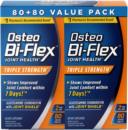 Osteo Bi-Flex Osteo bi-flex triple strength twinpack 80x2, 160 Count