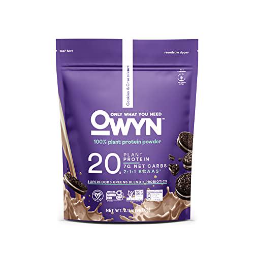 Owyn Vegan Protein Powder Trio Bundle, 3 x 2lb, Each with 20g Clean Plant Protein, Probiotics, Superfoods Greens, Dairy-Free, Gluten-Free, Soy-Free, Plant Based