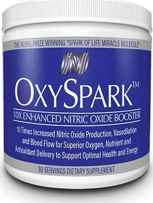 OxySpark, Nitric Oxide Booster Dietary Supplement, Award-Winning Ingredients, Clinically Proven Ingredients. Increased Blood Flow, Cell Repair, and Energy. Senior Supplement Beet Root. 5 Pack
