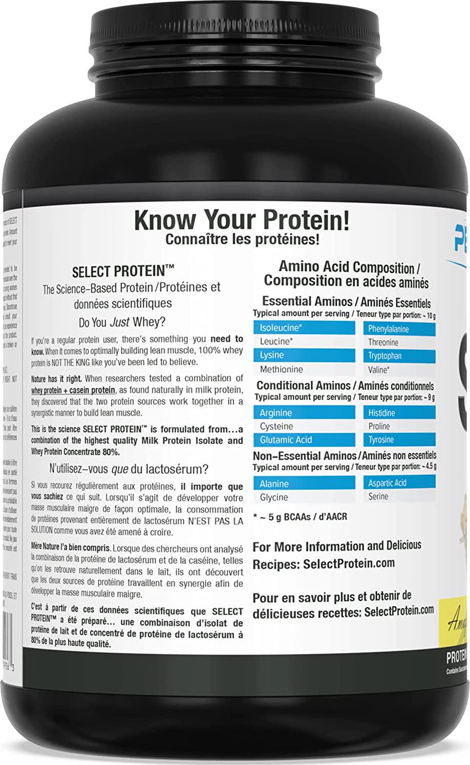 PEScience Select Low Carb Protein Powder, Gourmet Vanilla, 55 Serving, Keto Friendly and Gluten Free
