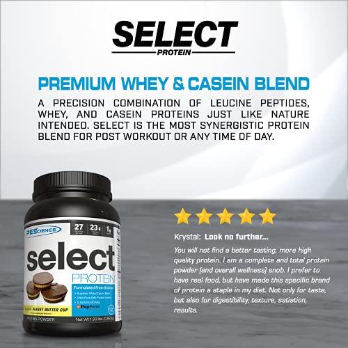 PEScience Select Protein Powder, Chocolate Peanut Butter Cup, 27 Serving, Whey and Casein Blend