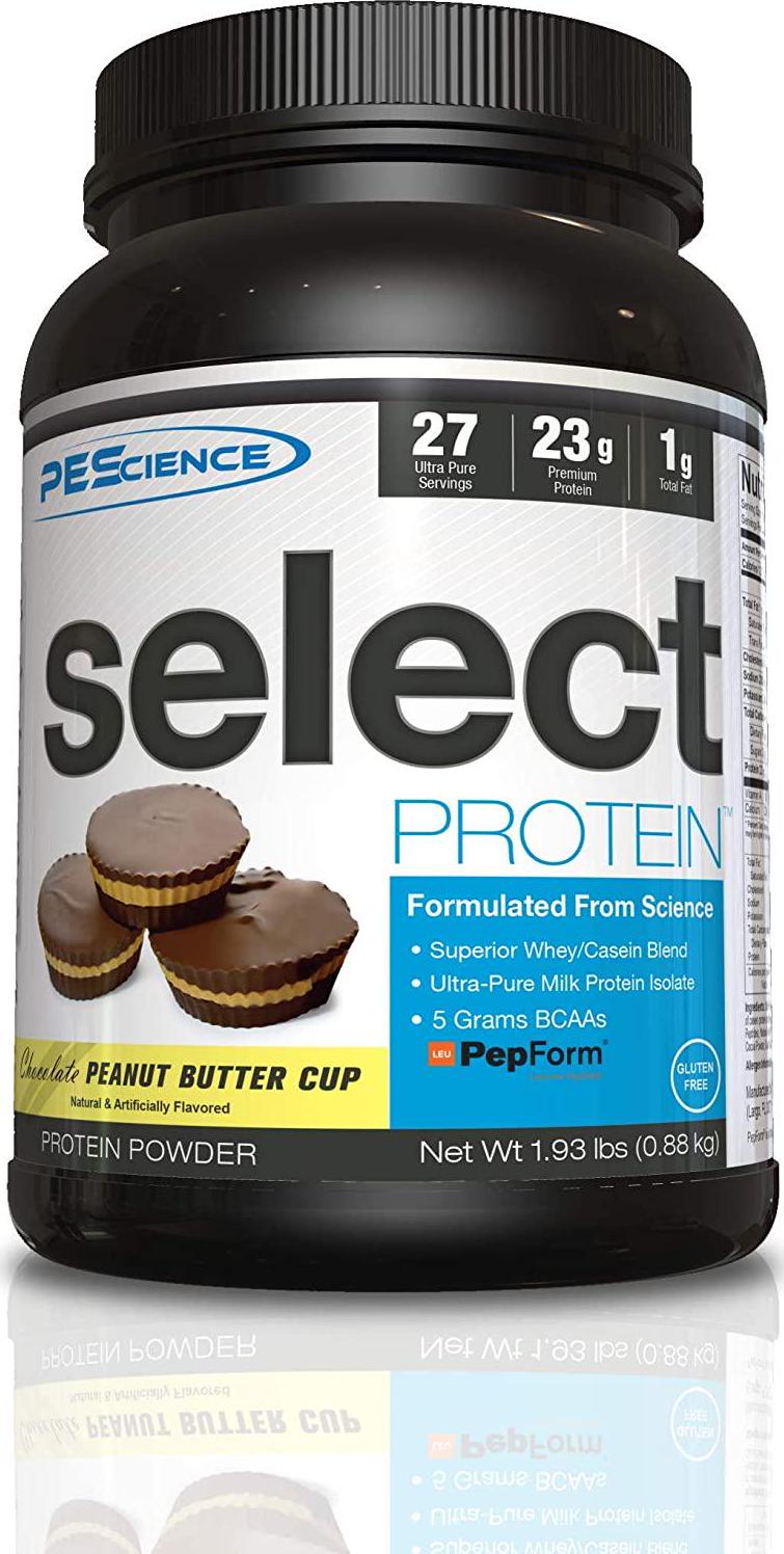PEScience Select Protein Powder, Chocolate Peanut Butter Cup, 27 Serving, Whey and Casein Blend