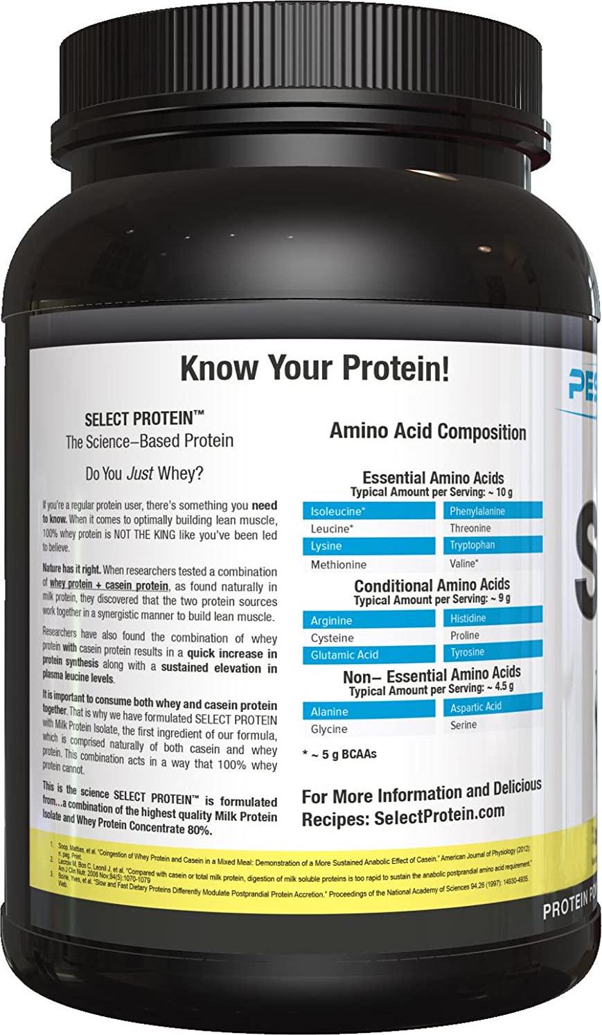 PEScience Select Protein Powder, Chocolate Peanut Butter Cup, 27 Serving, Whey and Casein Blend