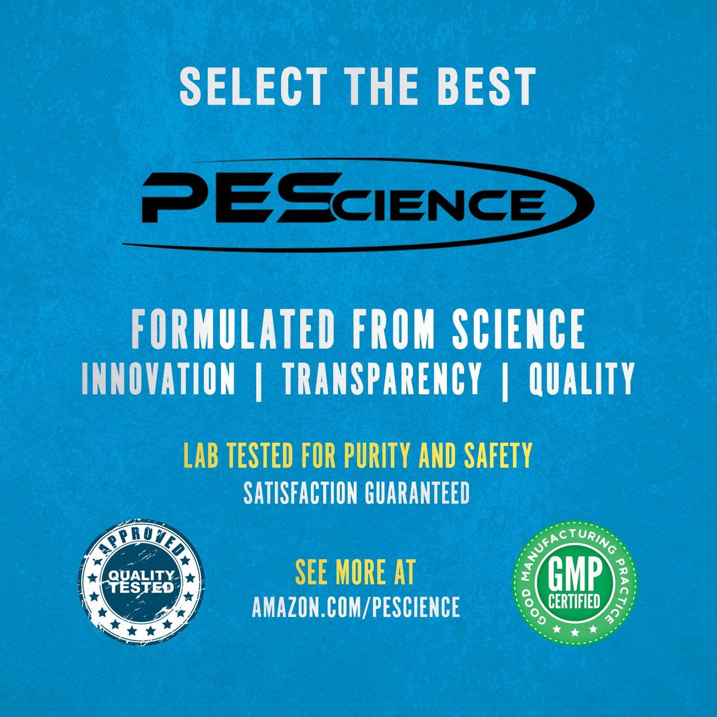 PEScience Select Vegan Plant Based Protein Powder, Vanilla, 27 Serving, Pea and Brown Rice Blend