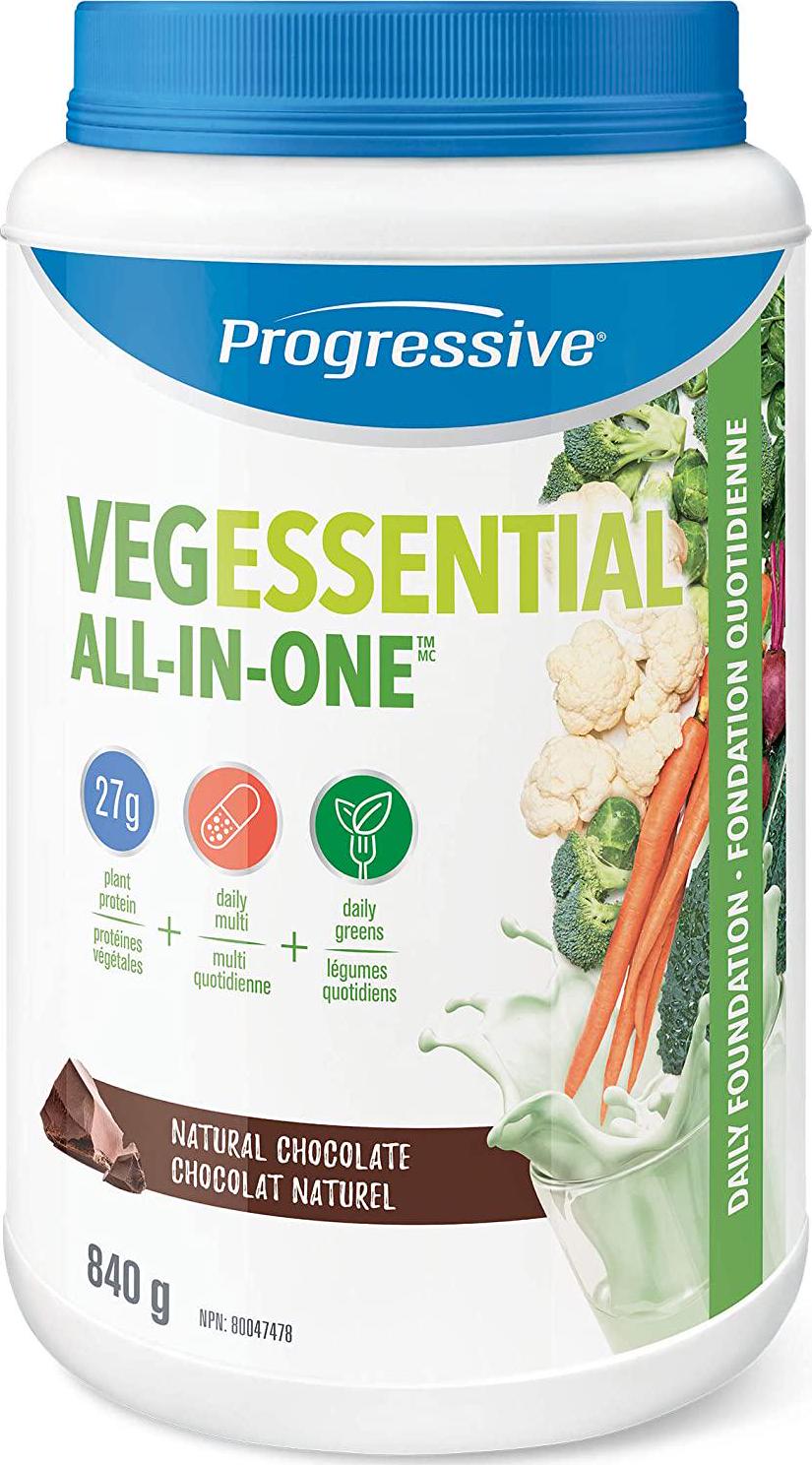 PROGRESSIVE Vegessential All-In-One - Chocolate, 840 GR