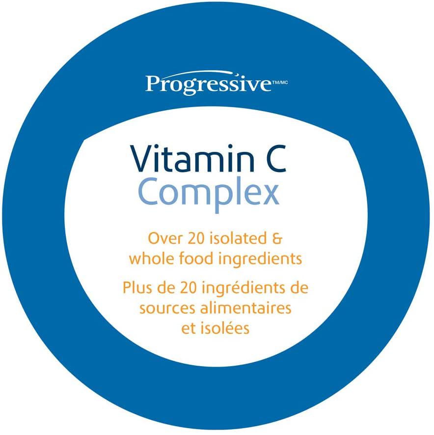 PROGRESSIVE Vitamin C Complex Cp, 120 CT