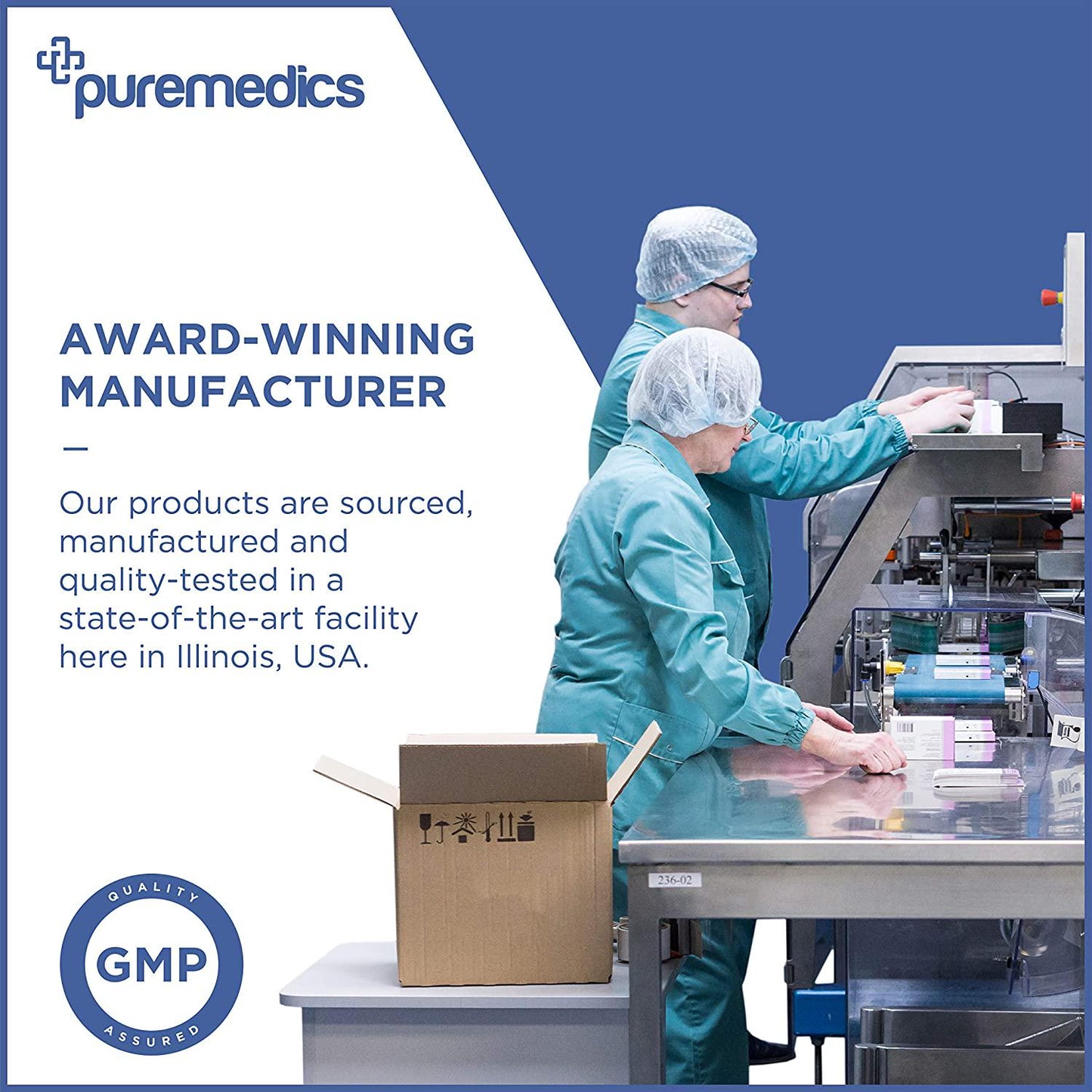 PUREMEDICS ZMA Capsules - ZMA Supplements to Promote Exercise Recovery and Muscle Strength - Pharmaceutical-Grade - 3rd Party Certified - Hypoallergenic - Vegan/Vegetarian - 90 Capsules