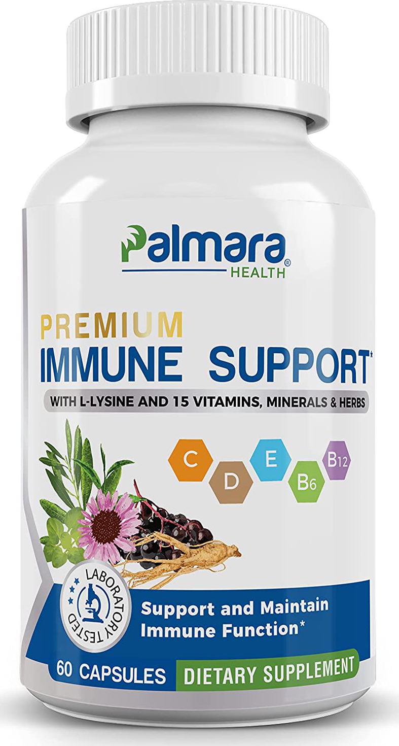 Palmara Health Premium Immune Support, 60 Capsules