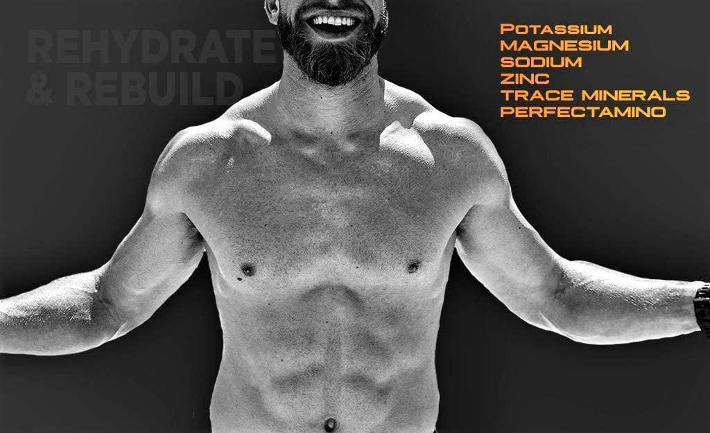 PerfectAmino Electrolytes - Mixed Berry Flavor (50 Servings): Complete Electrolyte Powder with Perfect Amino, Sugar Free (Packaging May Vary)