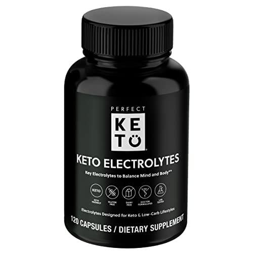 Perfect Keto Electrolytes Hydration Powder | Added Vitamin D to Boost Absorption and Support a Healthy Immune System | Sugar Free, No Carbs, Calories or Fillers | Keto-Friendly and Non-GMO