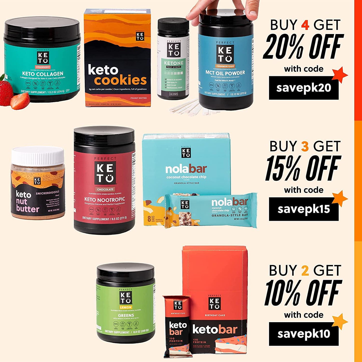 Perfect Keto Pure Whey Protein Powder Isolate Delicious 100% Grass Fed Meal Replacement Shake No Artificials, Gluten Free, Soy Free, Non-GMO (Chocolate)