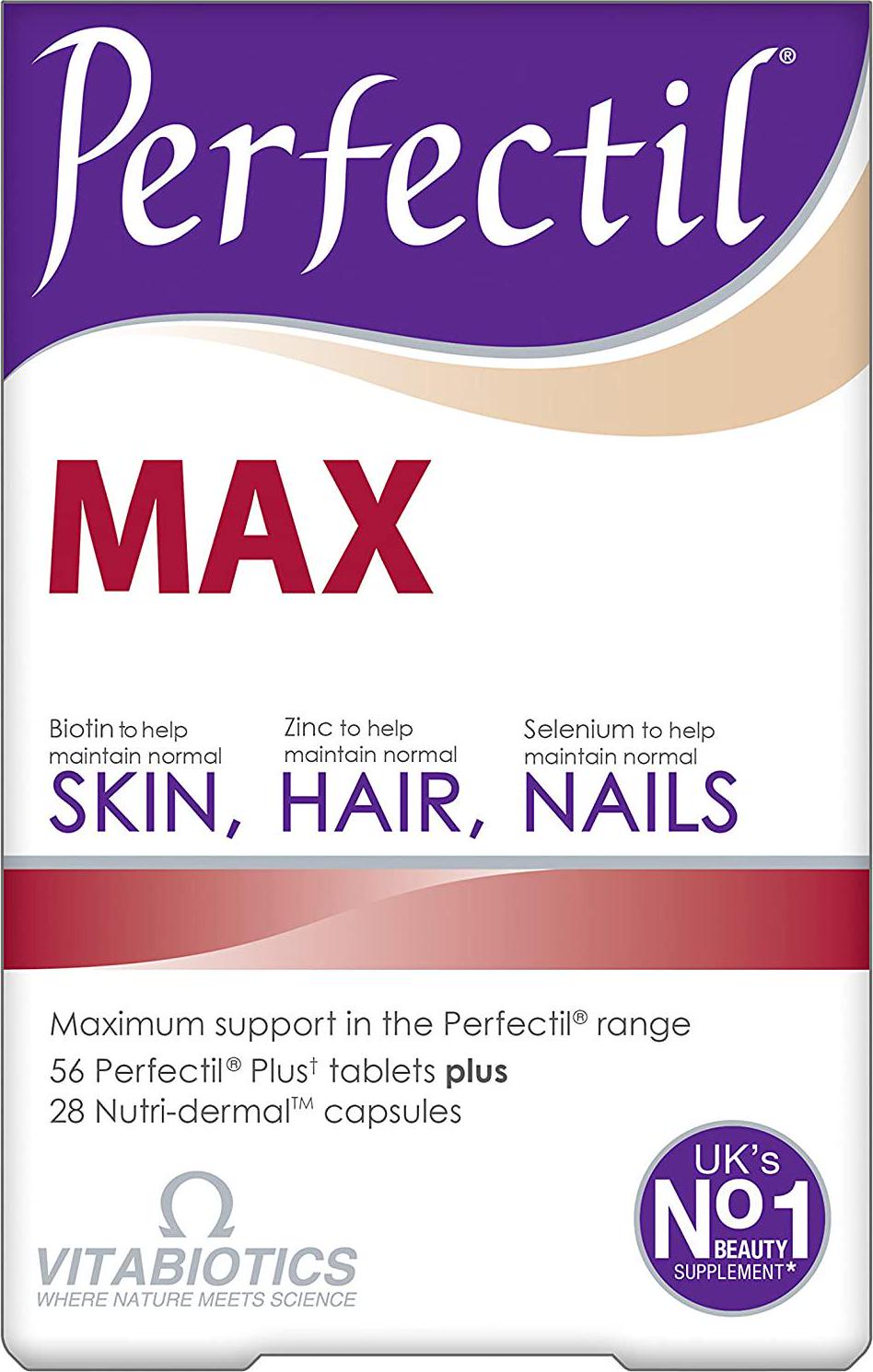 Perfectil by Vitabiotics Max Tablets and Capsules x 28 x 56