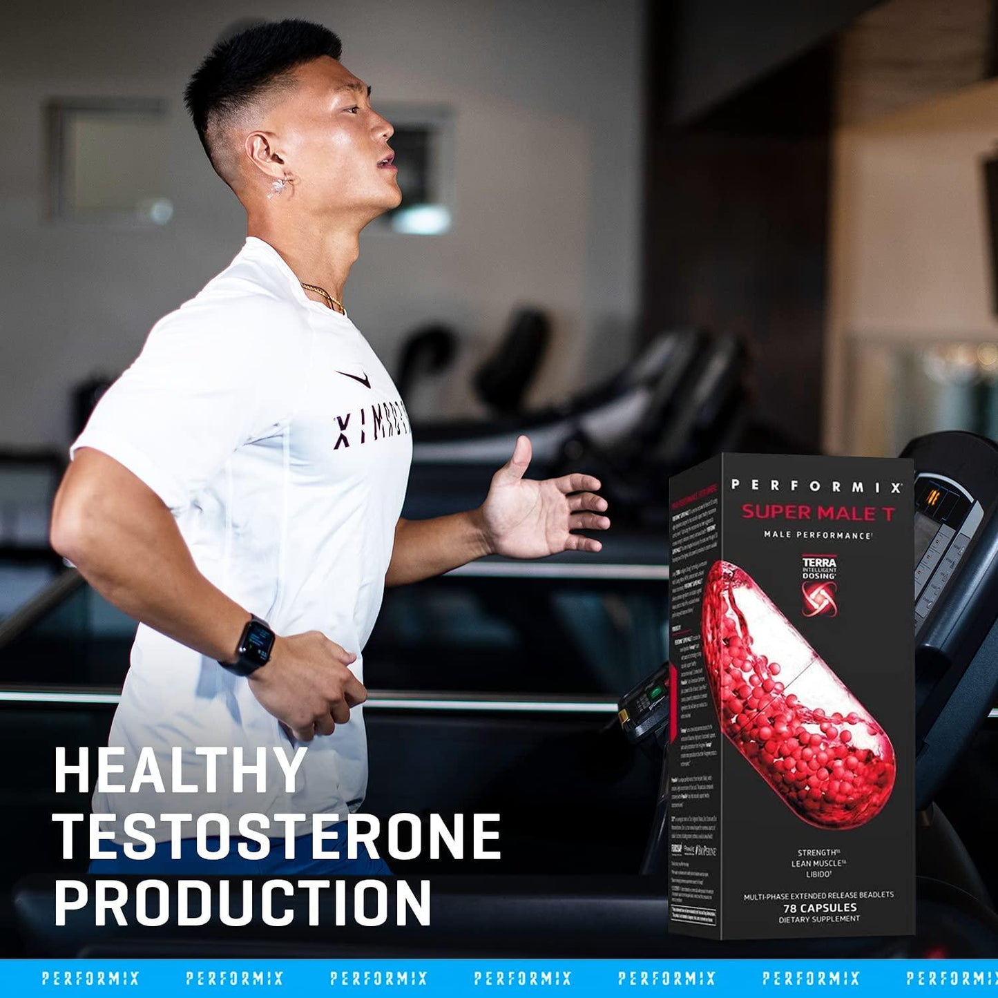 Performix Super Male T Testosterone Booster - 78 Capsules - Naturally Enhances Testosterone Levels for Strength and Lean Muscle - Zinc, Furostanolic Saponins and Furosap