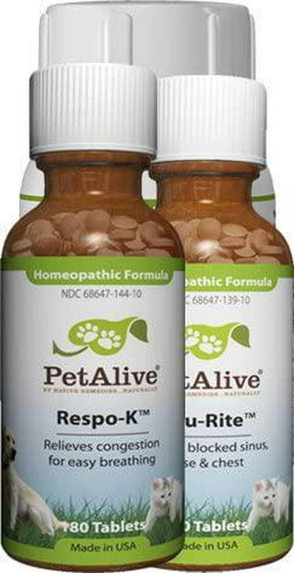 PetAlive Sinu-Rite, Respo-K and Immunity and Liver Support UltraPack