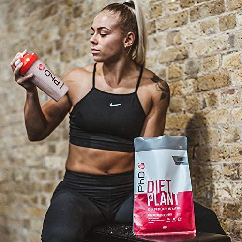 PhD Nutrition Diet Whey Protein Powder, Strawberry Delight, 500 g