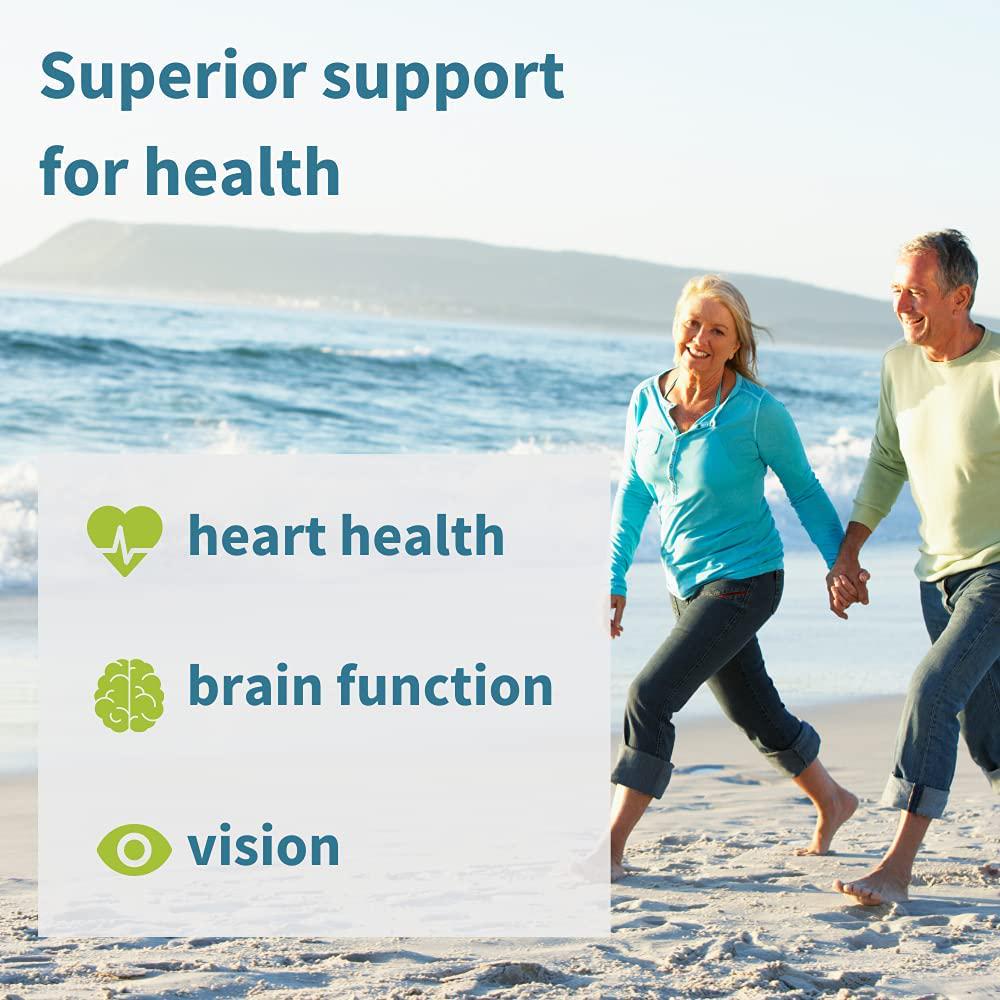 Pharmepa MAINTAIN EPA DHA Omega-3 Fish Oil and D3, 750/250 per serving, Odorless, 60 small softgels