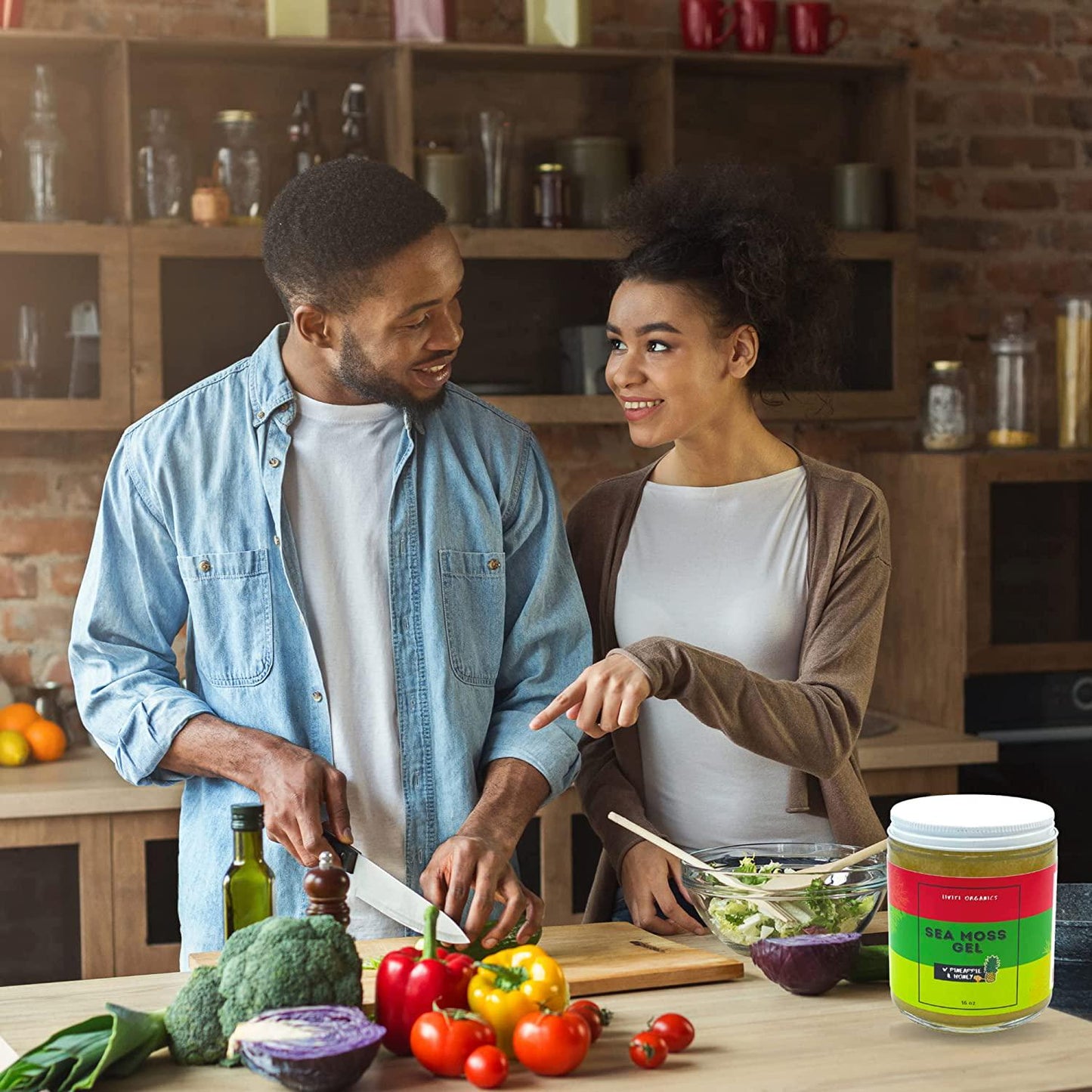 Pineapple sea Moss Gel with Extra Honey - Vitamin and Mineral Rich Sea Moss