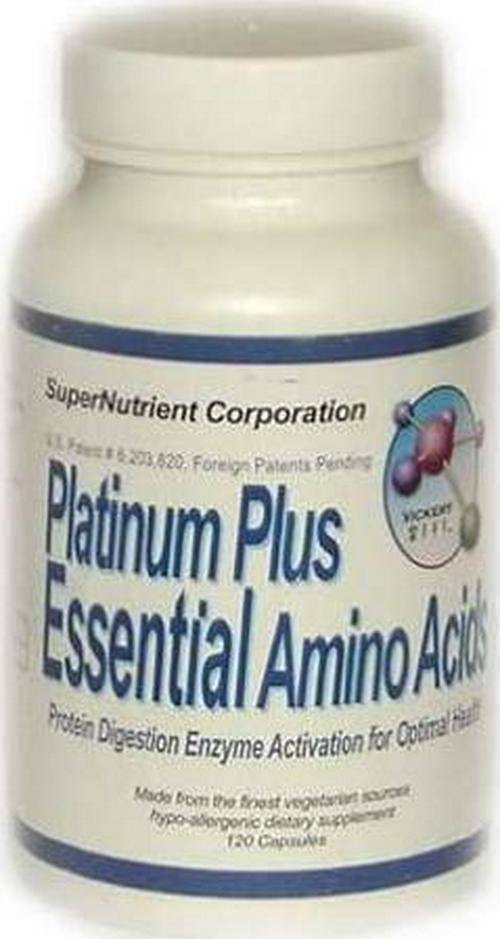 Platinum Plus Essential Amino Acids, 120 vegetarian capsules